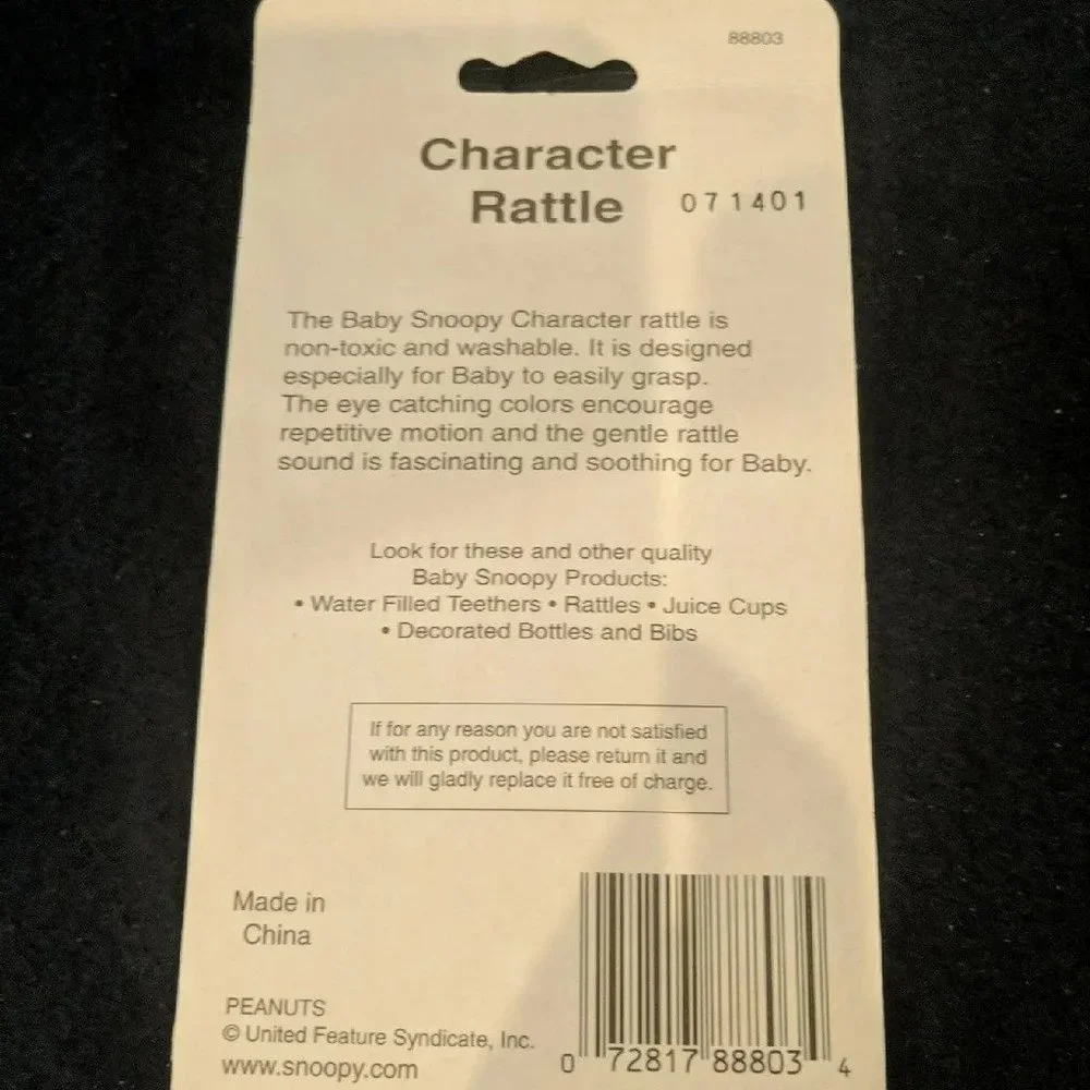 Peanuts Snoopy Rattle - Picture 3 of 3